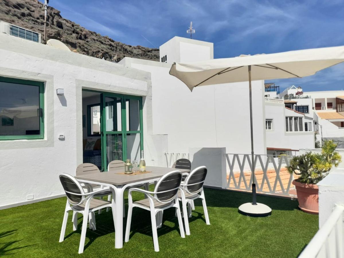 푸에르토 데 모간 Malibu Mogan Casa Vintage - Amazing Sea/Harbour View 빌라 외부 사진